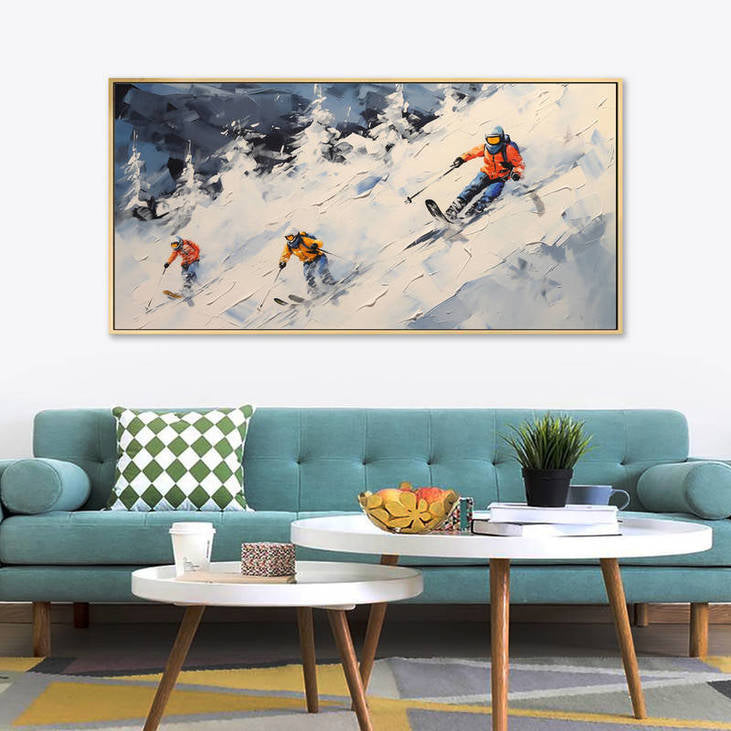 Dynamic Winter Sports Wall Art #VA100