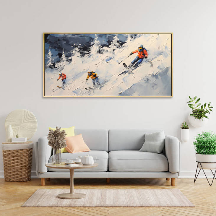 Dynamic Winter Sports Wall Art #VA100