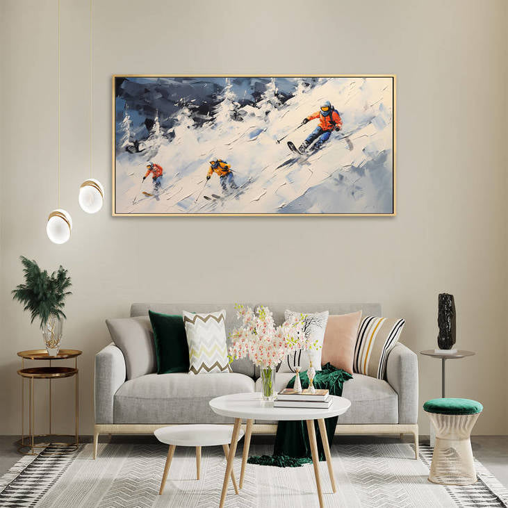 Dynamic Winter Sports Wall Art #VA100