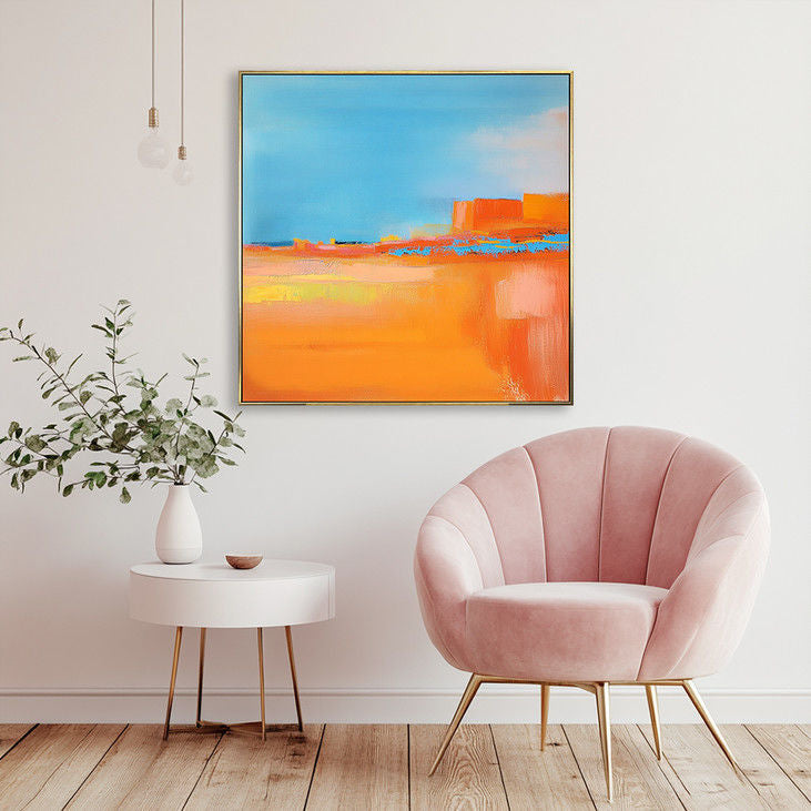 Abstract Horizon Scene Painting #YX144