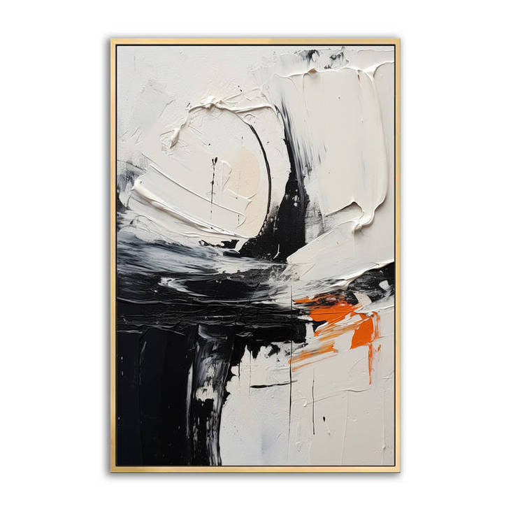Black & White Canvas Wall Decor #VA41