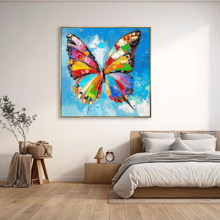 Modern Abstract Butterfly Painting #YX143