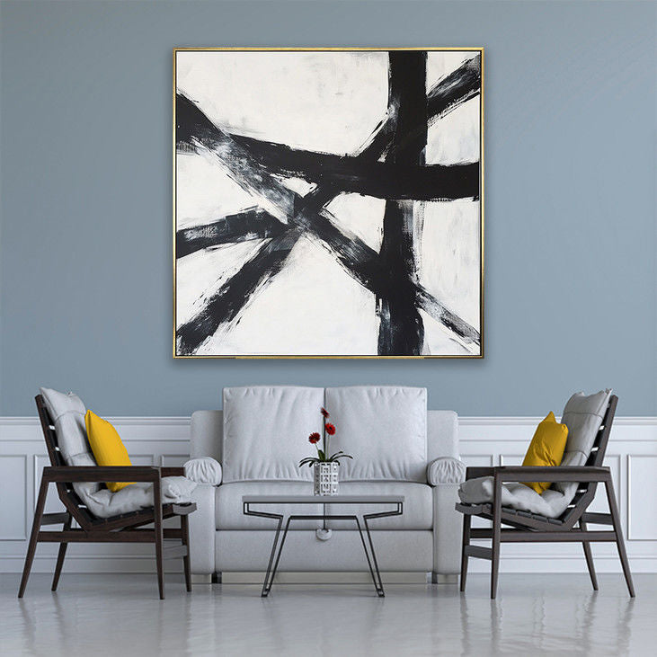 Minimalist Abstract Handmade Canvas Art #YX129