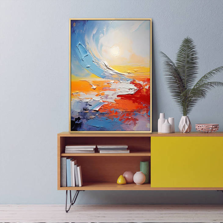 Dynamic Sea & Sky Painting #VA29