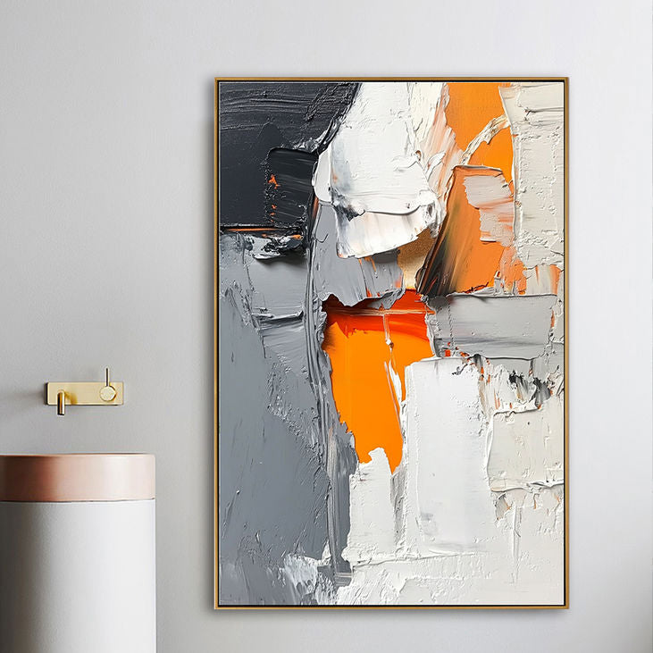 Impasto Abstract Canvas Wall Art #YX197