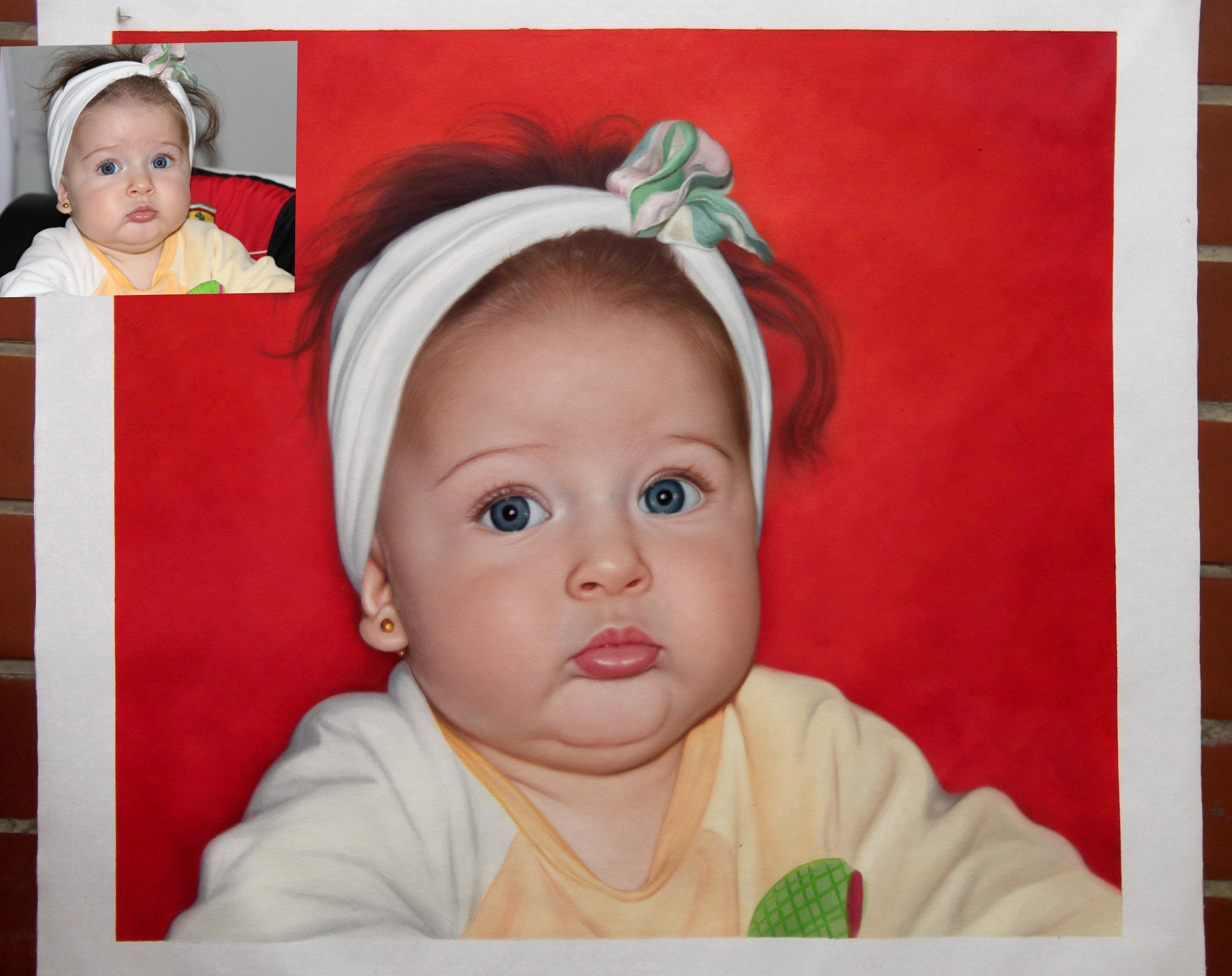 Personalized Hand-Painted Oil Painting from Photo - Custom Art for Family, Pet, Landscape, Home, Car | Perfect Gift