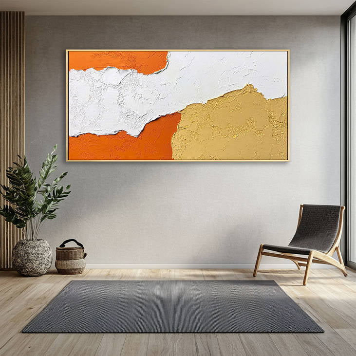 Wabi Sab Style Textured Art #YX211
