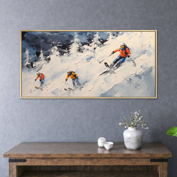 Dynamic Winter Sports Wall Art #VA100