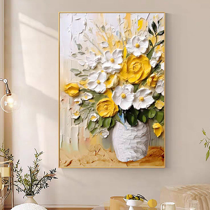 Impasto Floral Wall Art #VA337
