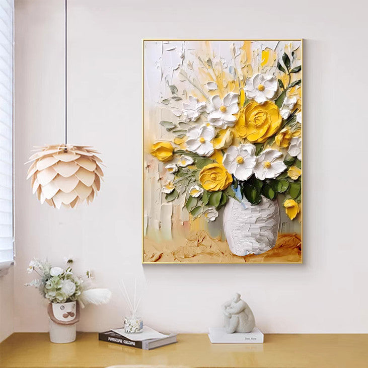 Impasto Floral Wall Art #VA337