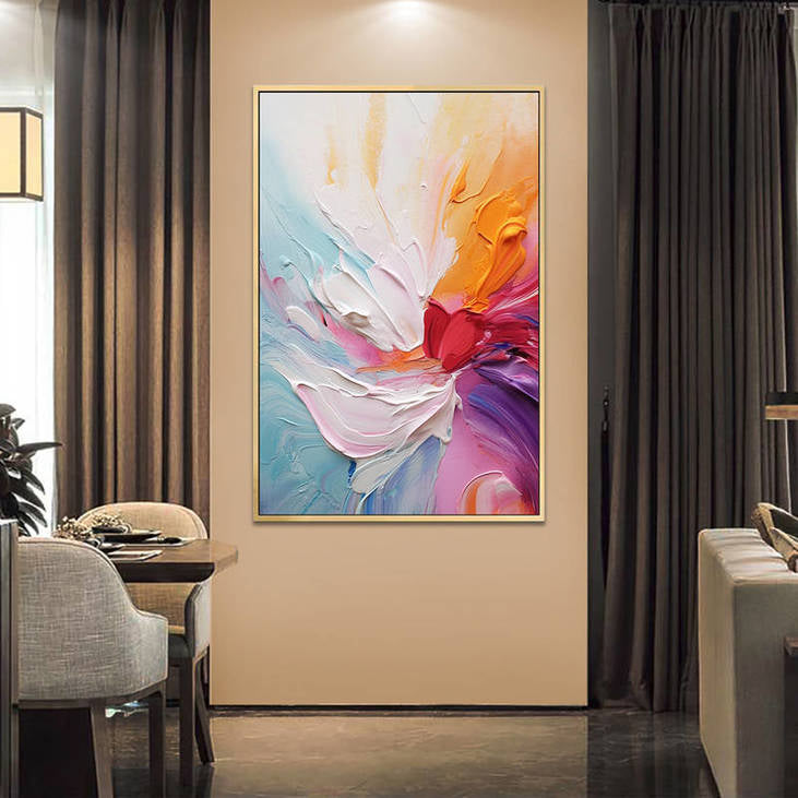 Colorful Textured Wall Art #VA35