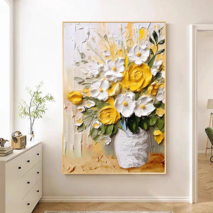 Impasto Floral Wall Art #VA337