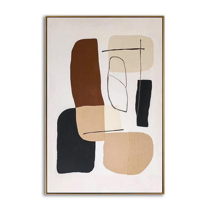 Earthy Tones Abstract Wall Hanging #YX95