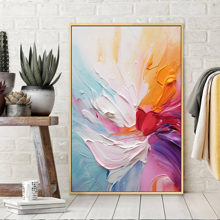 Colorful Textured Wall Art #VA35