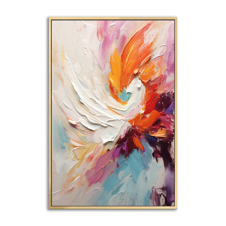 Colorful Expressive Abstract Painting #VA36