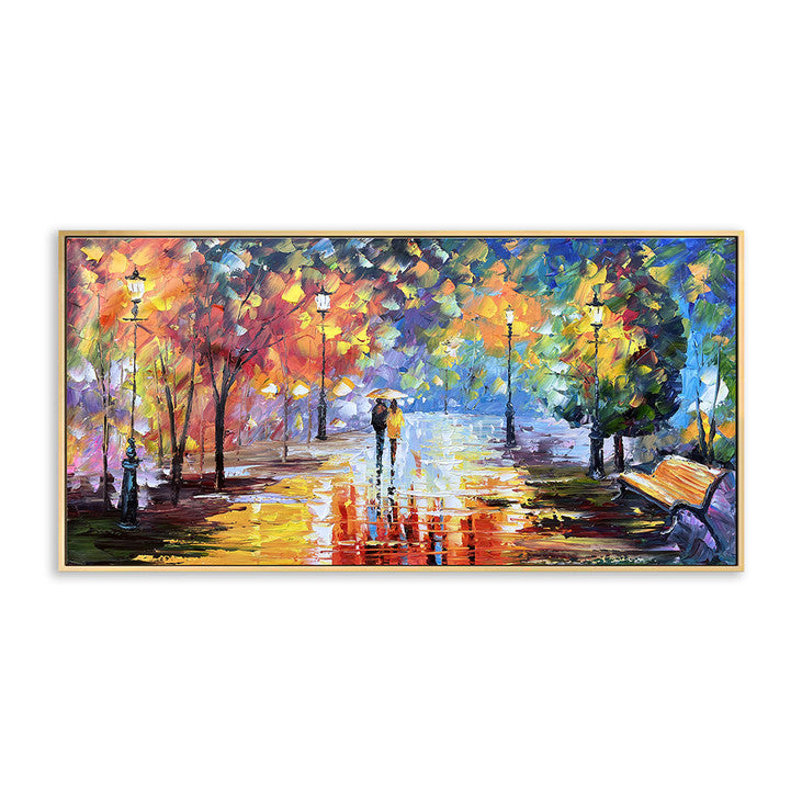 Colorful Night Street Art #VA352