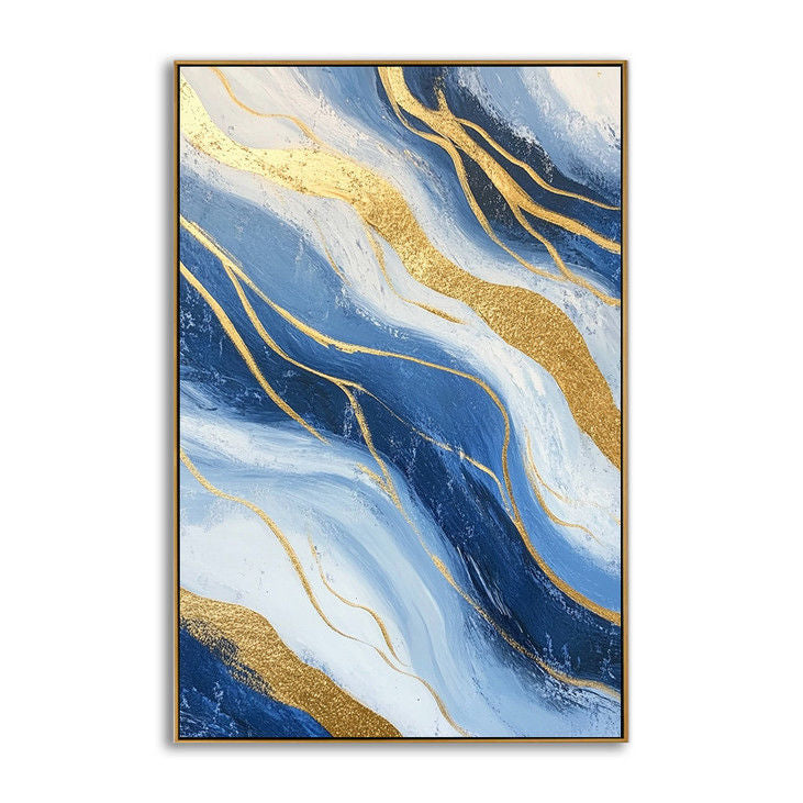 Contemporary Gold Accent Art #YX80