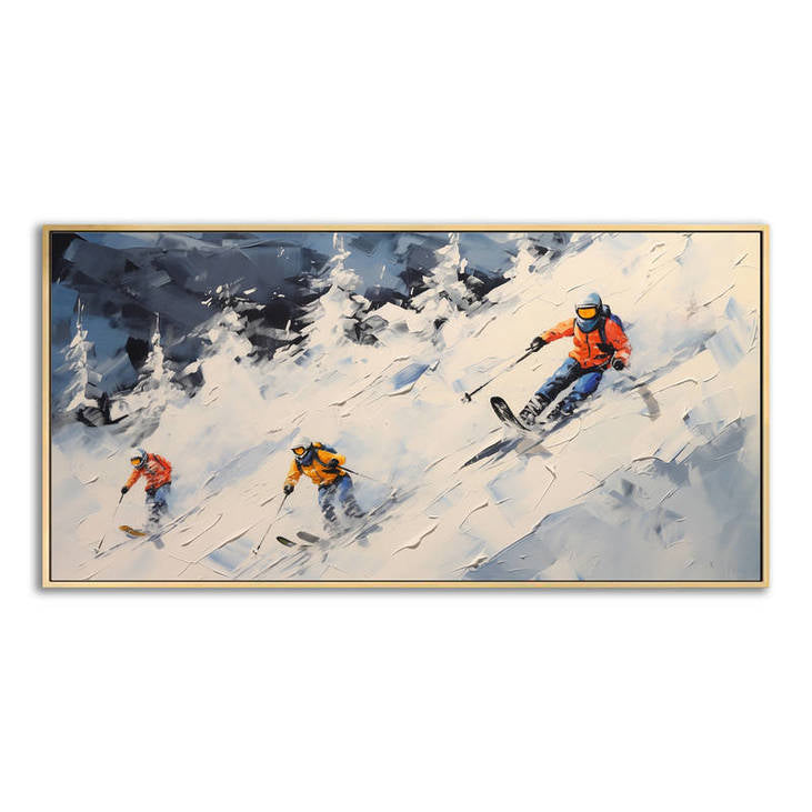 Dynamic Winter Sports Wall Art #VA100