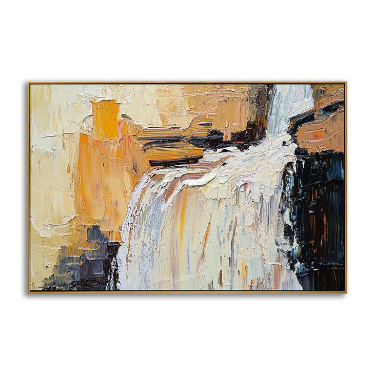 Elegant Abstract Waterfall Canvas #YX125