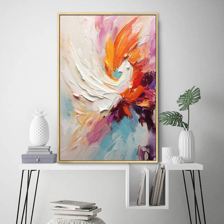 Colorful Expressive Abstract Painting #VA36