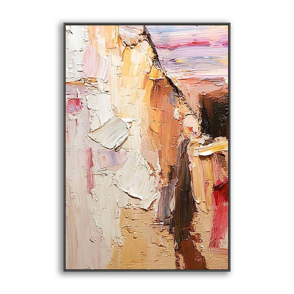 Handmade Abstract Canvas Painting #YX321