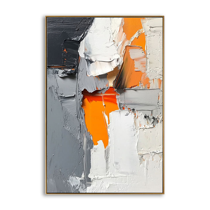 Impasto Abstract Canvas Wall Art #YX197
