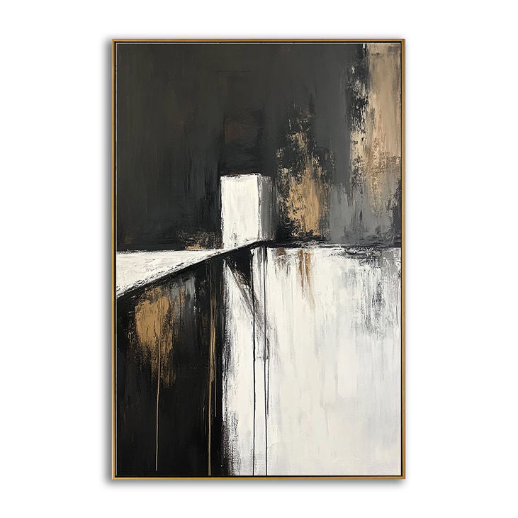 Modern Geometric Canvas Art  #YX170