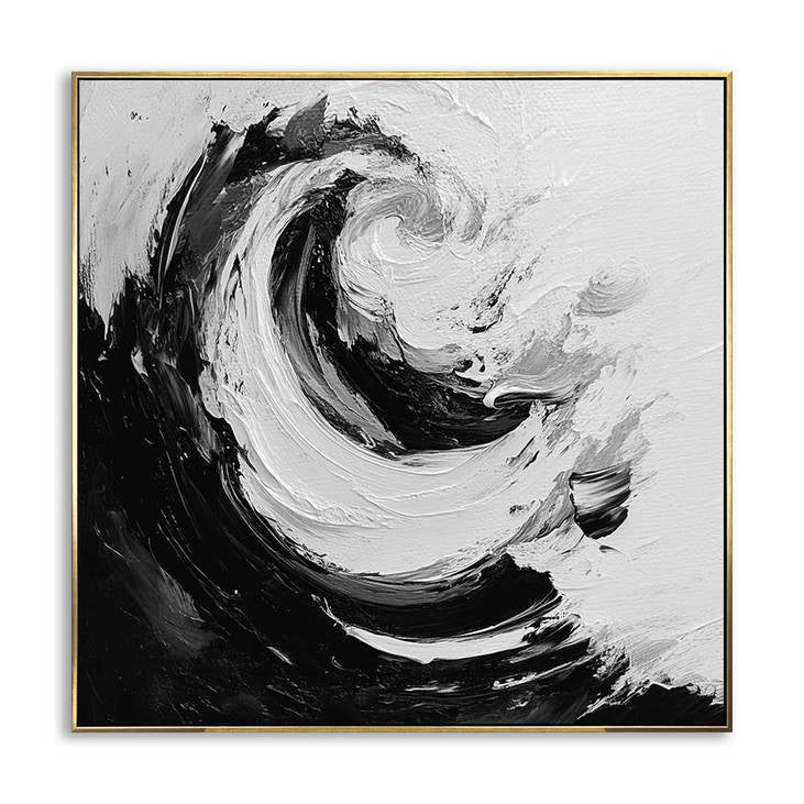 Modern Textured Wall Painting for Living Room Decor #YX331
