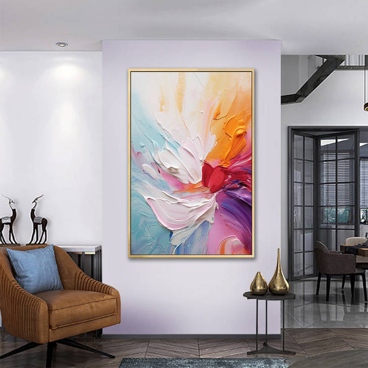 Colorful Textured Wall Art #VA35