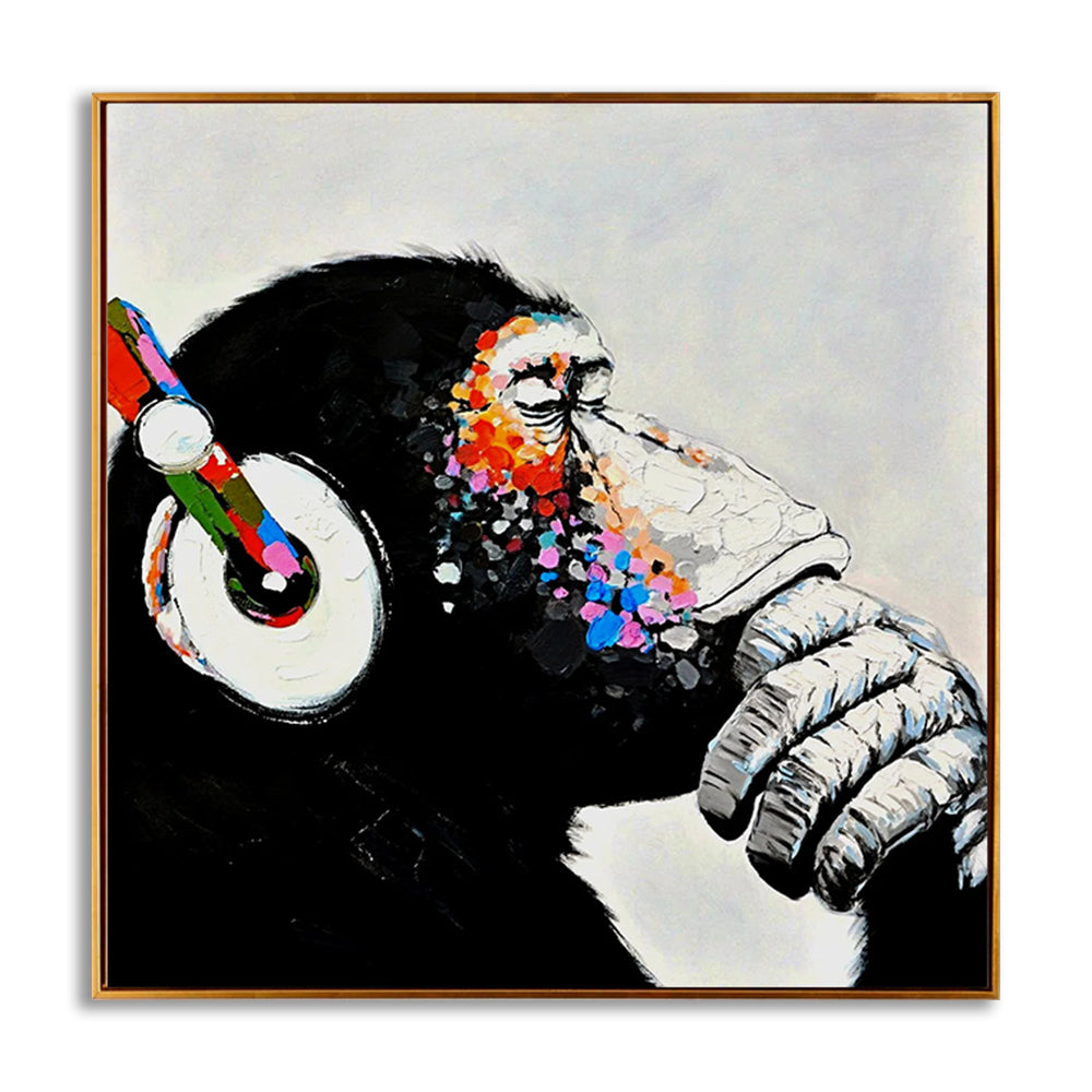 Colorful Chimp in Tune #VA349