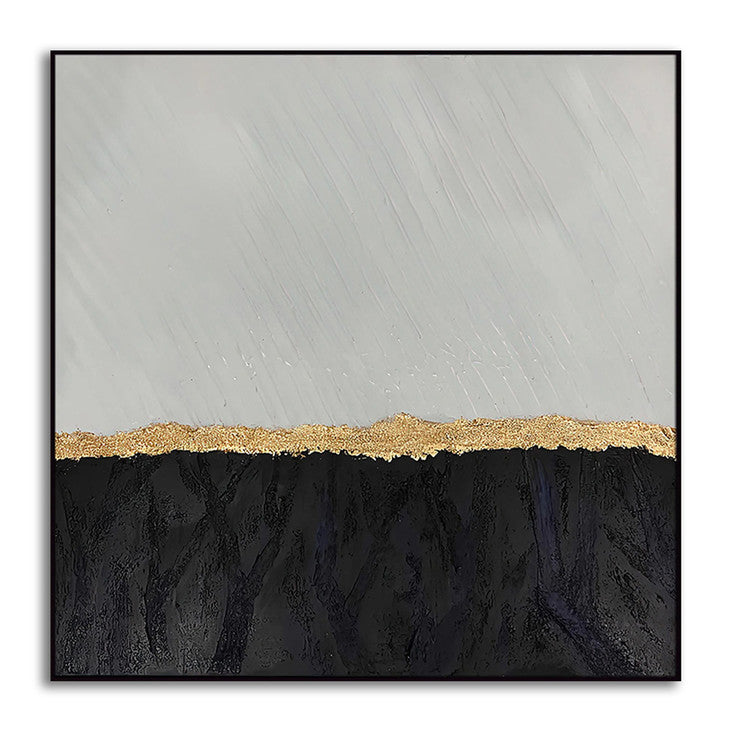 Hand Painted Abstract Art Canvas #VA377