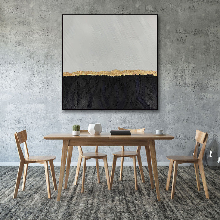 Hand Painted Abstract Art Canvas #VA377