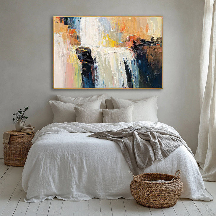 Contemporary Waterfall Canvas #YX103