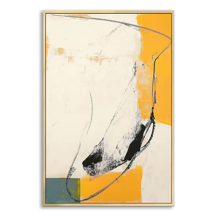 Abstract Handmade Canvas Art #YX243
