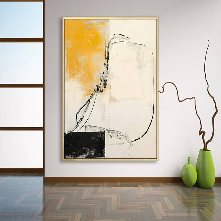 Modern Abstract Canvas Painting #YX244