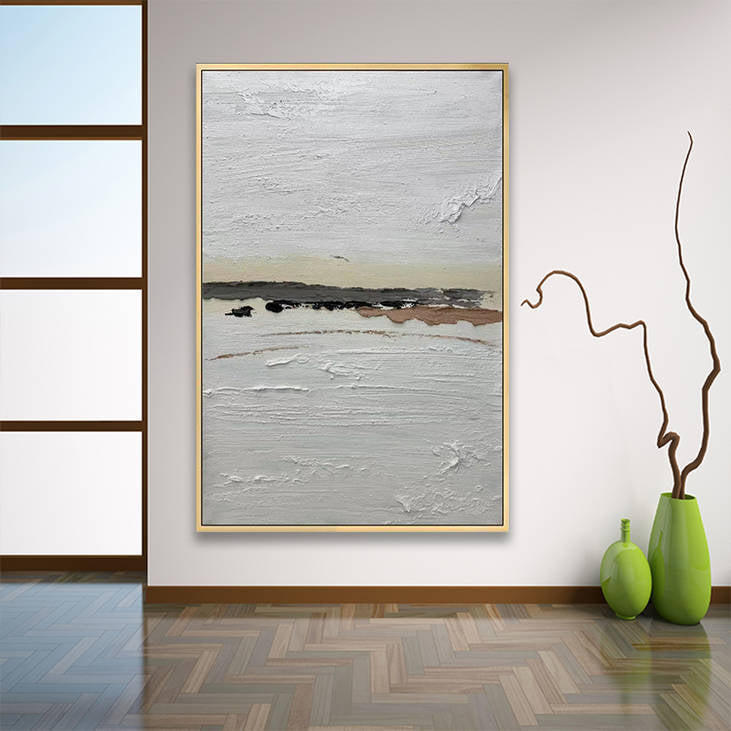 Minimalist Hand Painted Canvas Painting #YX260