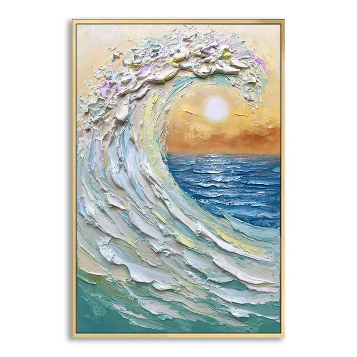 Ocean Sunset Wall Art for Home Decor #YX265