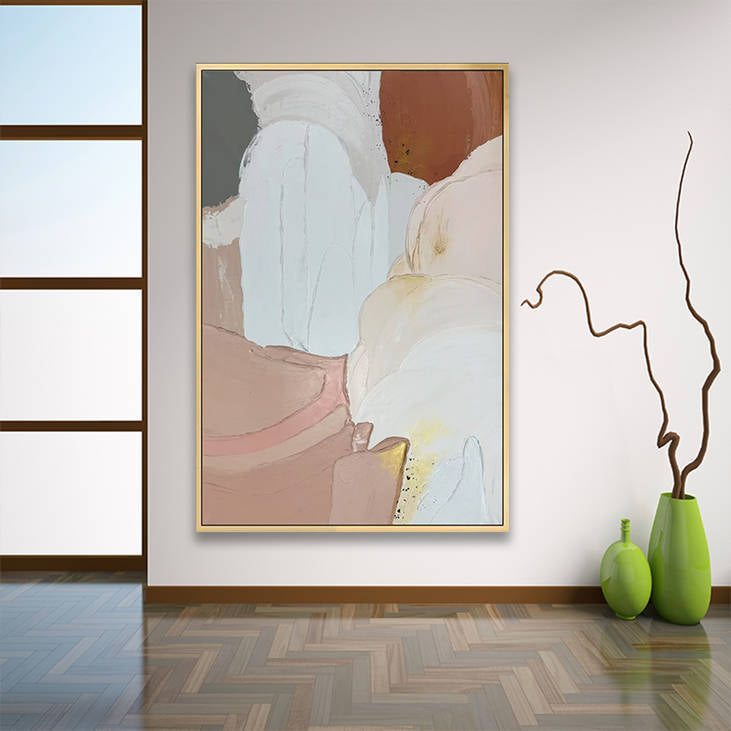 Abstract Hand Painted Wall Art #YX267