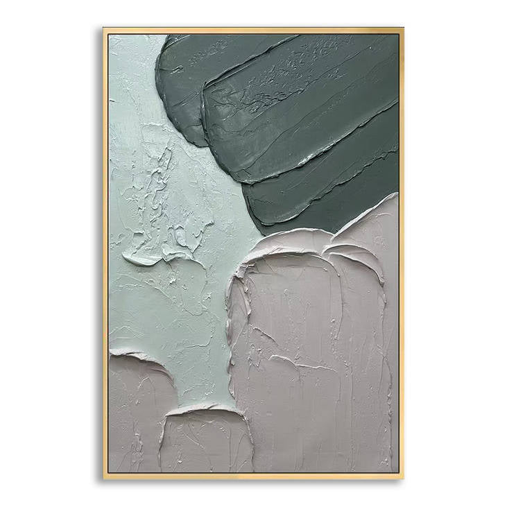 Minimalist 3D Thick Paintings for Home Decor #YX268