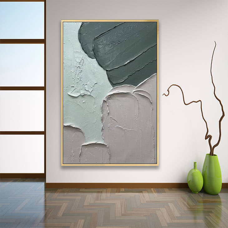 Minimalist 3D Thick Paintings for Home Decor #YX268