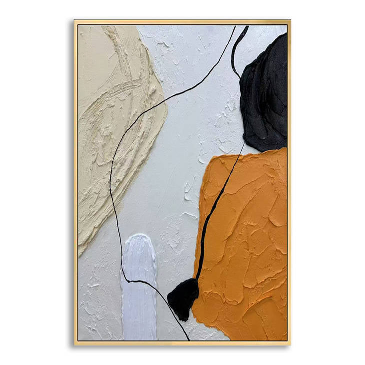 Textured Abstract Hand Painted Wall Art #YX274