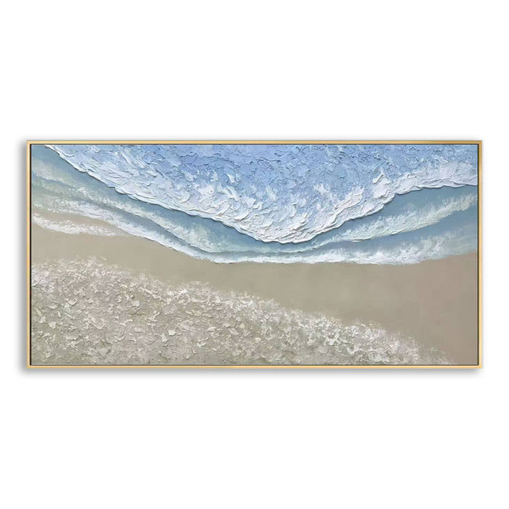 Handmade Textured Seascape Wall Art #YX280