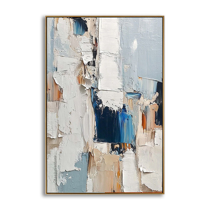 Textured Grey - Blue Cascade #YX60