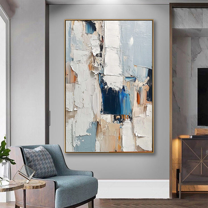 Textured Grey - Blue Cascade #YX60