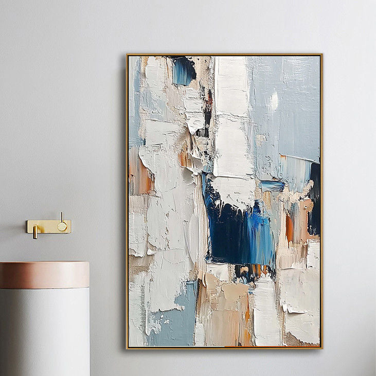 Textured Grey - Blue Cascade #YX60