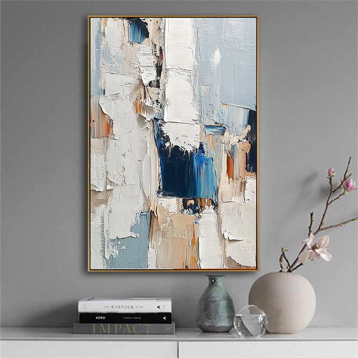 Textured Grey - Blue Cascade #YX60