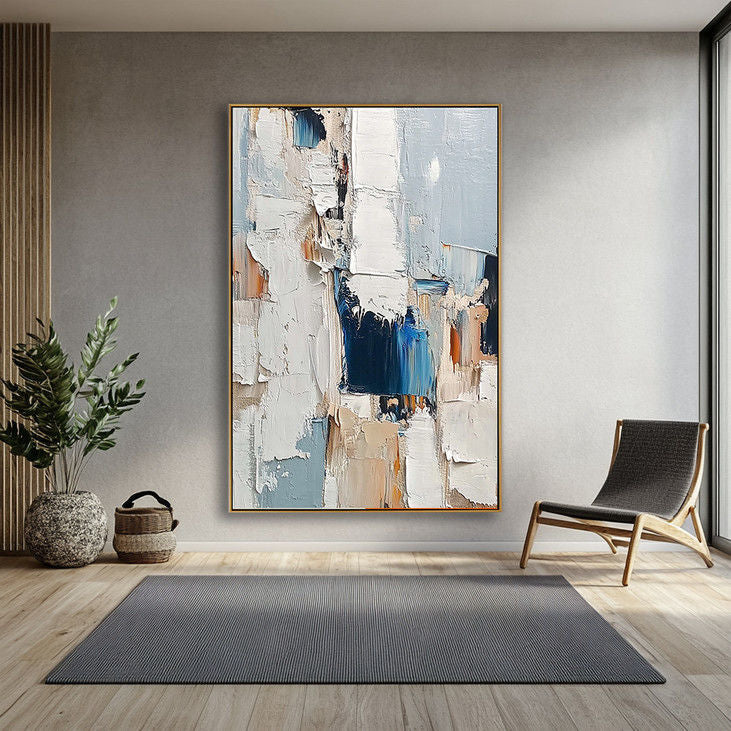 Textured Grey - Blue Cascade #YX60