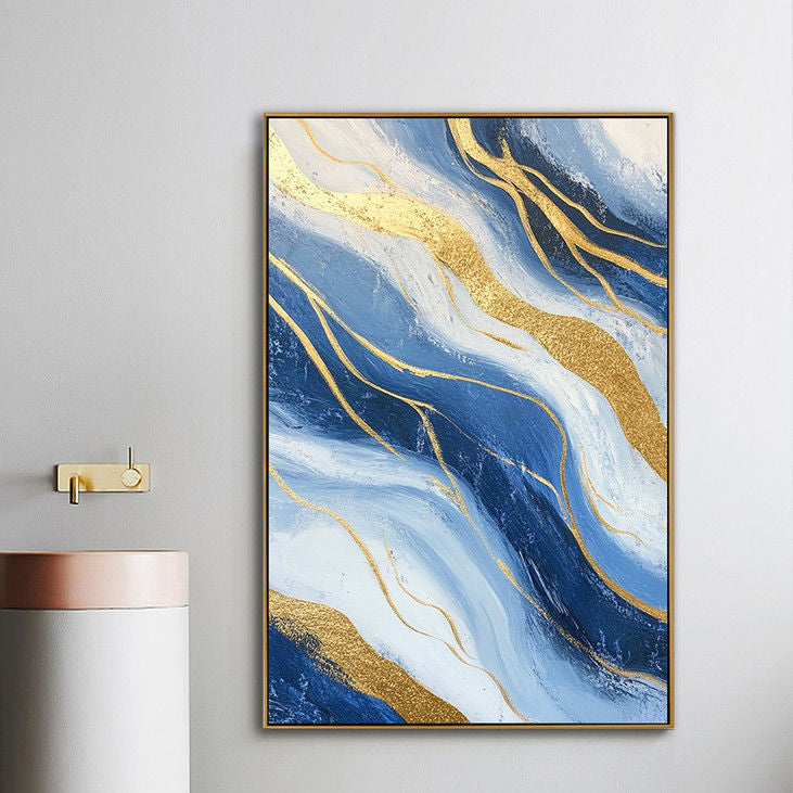 Contemporary Gold Accent Art #YX80