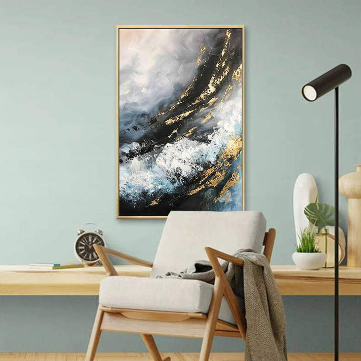 Contemporary Abstract Wall Painting #VA319
