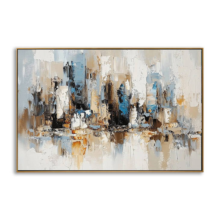 Textured Cityscape Canvas #YX204